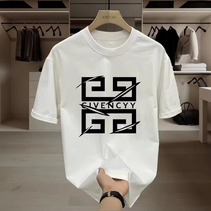 Streetwear Brand Graphics - 2026Men's GIVENCY Brand Logo Print T-Shirt
