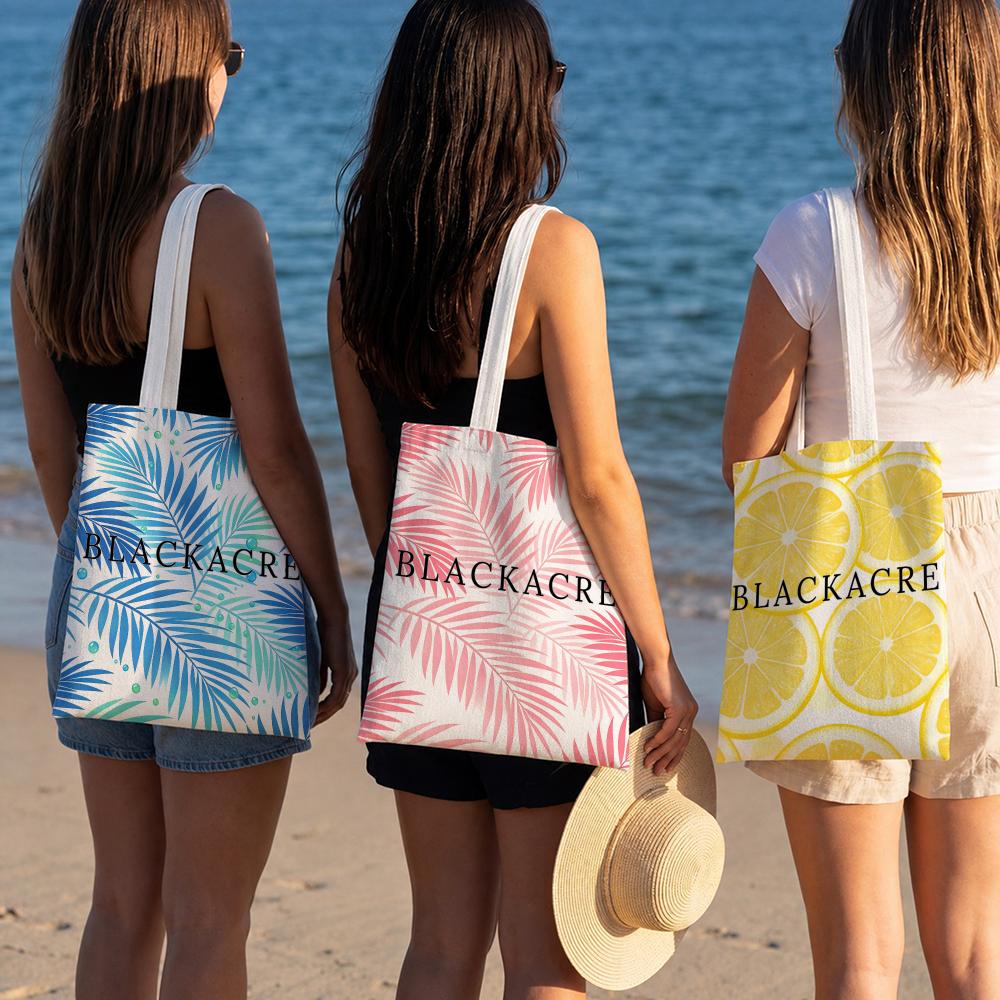 Designer Print Canvas Tote Bag - огляд і ціна Streetwear Brand Bag