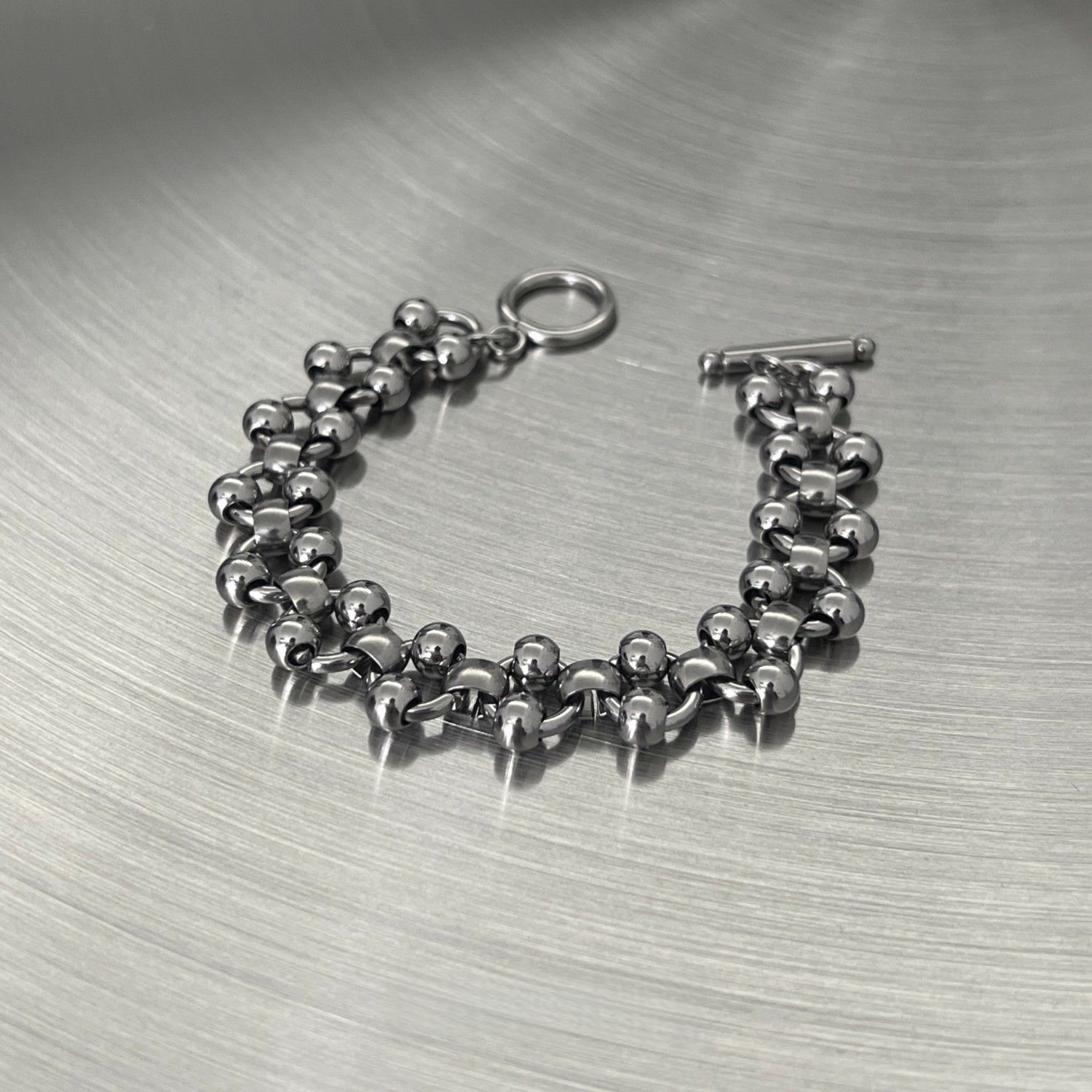 Heavy Punk Hollow Steel Bead B - огляд і ціна Streetwear Brand Jewelry