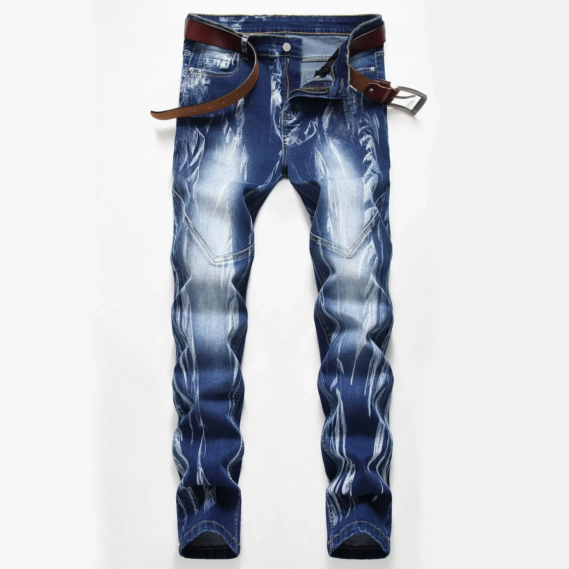 Fashion Print Men's Elasticity - огляд і ціна Streetwear Brand Popular