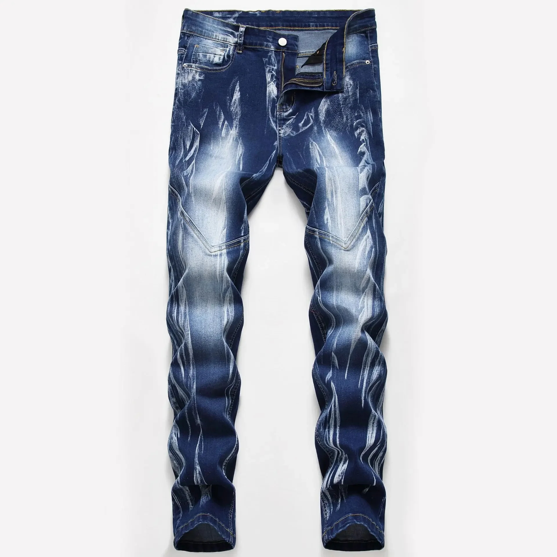 Fashion Print Men's Elasticity - огляд і ціна Streetwear Brand Popular