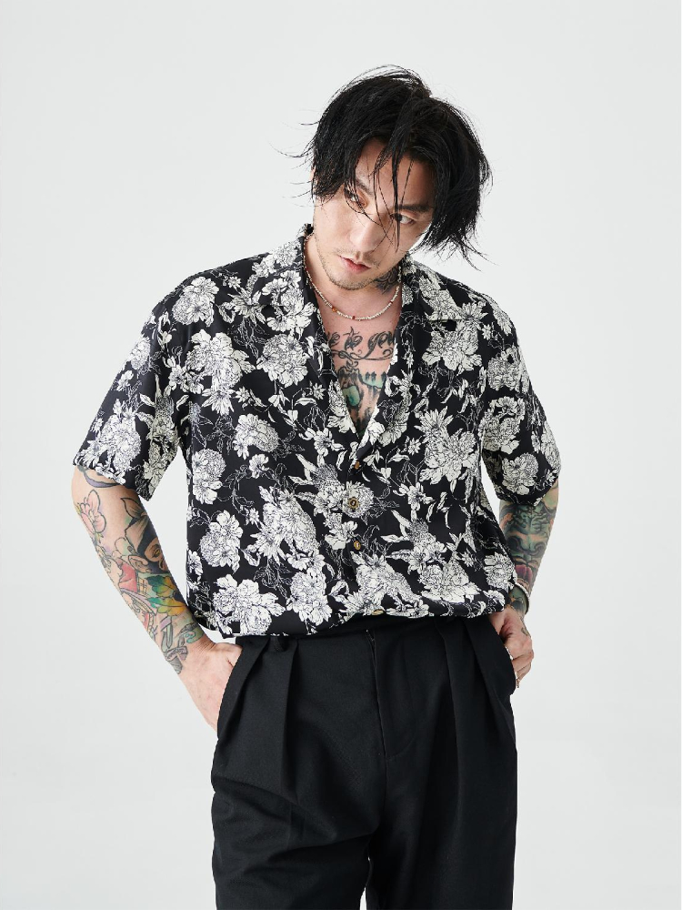 Men's Shirt Japanese Vintage F - огляд і ціна Japanese Brand Streetwear Vintage