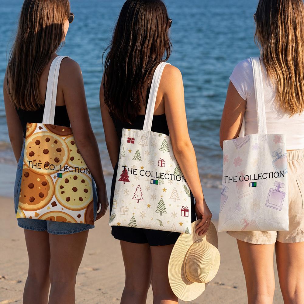Designer Print Canvas Tote Bag - огляд і ціна Streetwear Brand Bag