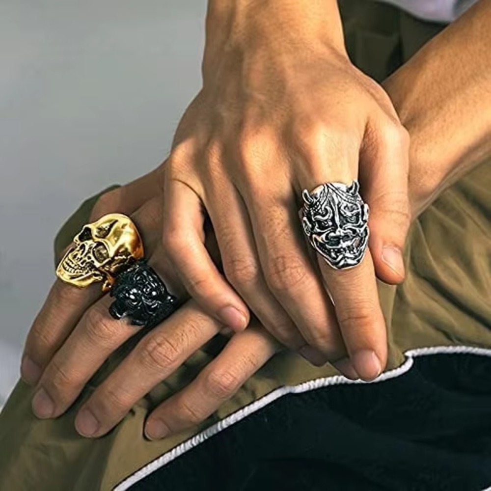 U7 Stainless Steel Skull Rings - огляд і ціна Chrome Hearts Ring