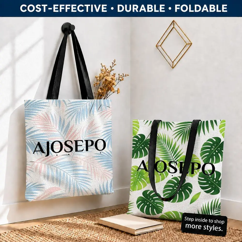 Designer Print Canvas Tote Bag - огляд і ціна Streetwear Brand Bag