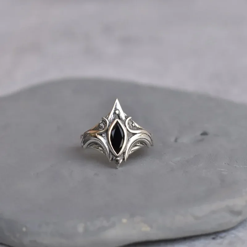 Vintage Bohemian Ring Onxy Fas - огляд і ціна Chrome Hearts Ring
