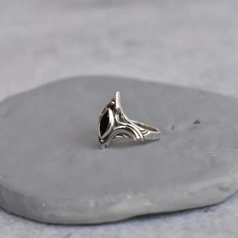 Vintage Bohemian Ring Onxy Fas - огляд і ціна Chrome Hearts Ring