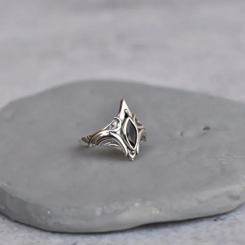 Vintage Bohemian Ring Onxy Fas - огляд і ціна Chrome Hearts Ring