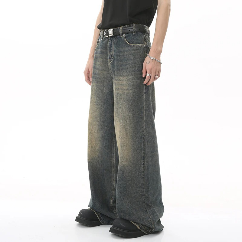New Men's Baggy Straight Leg W - огляд і ціна Streetwear Brand Popular