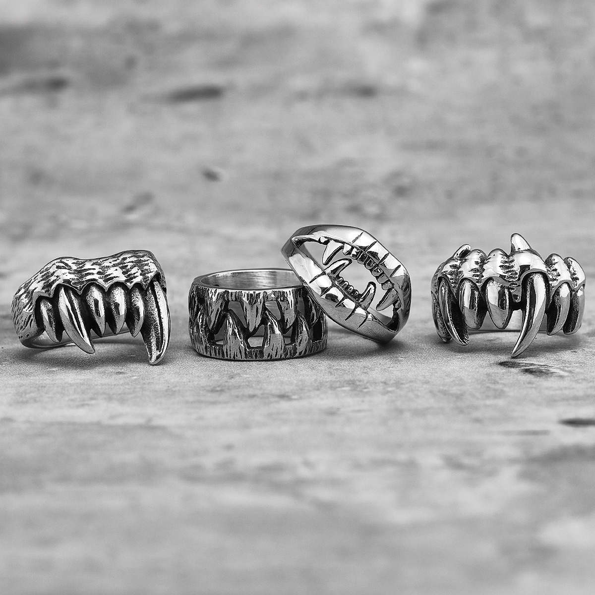 Demon Monster Beast Teeth Stai - огляд і ціна Chrome Hearts Ring