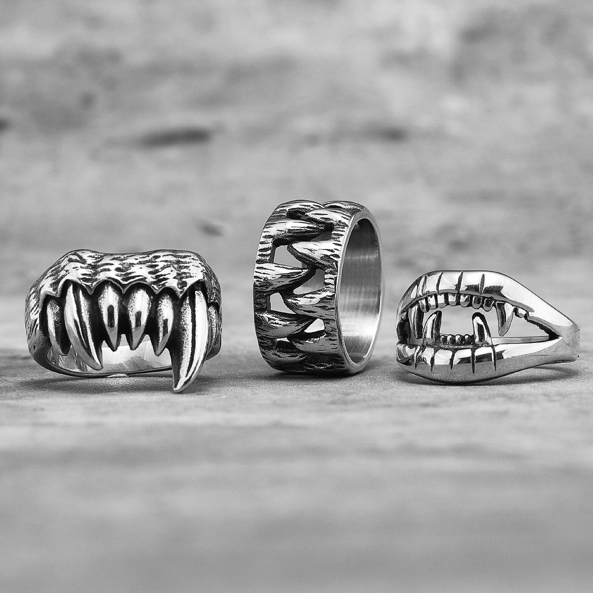 Demon Monster Beast Teeth Stai - огляд і ціна Chrome Hearts Ring