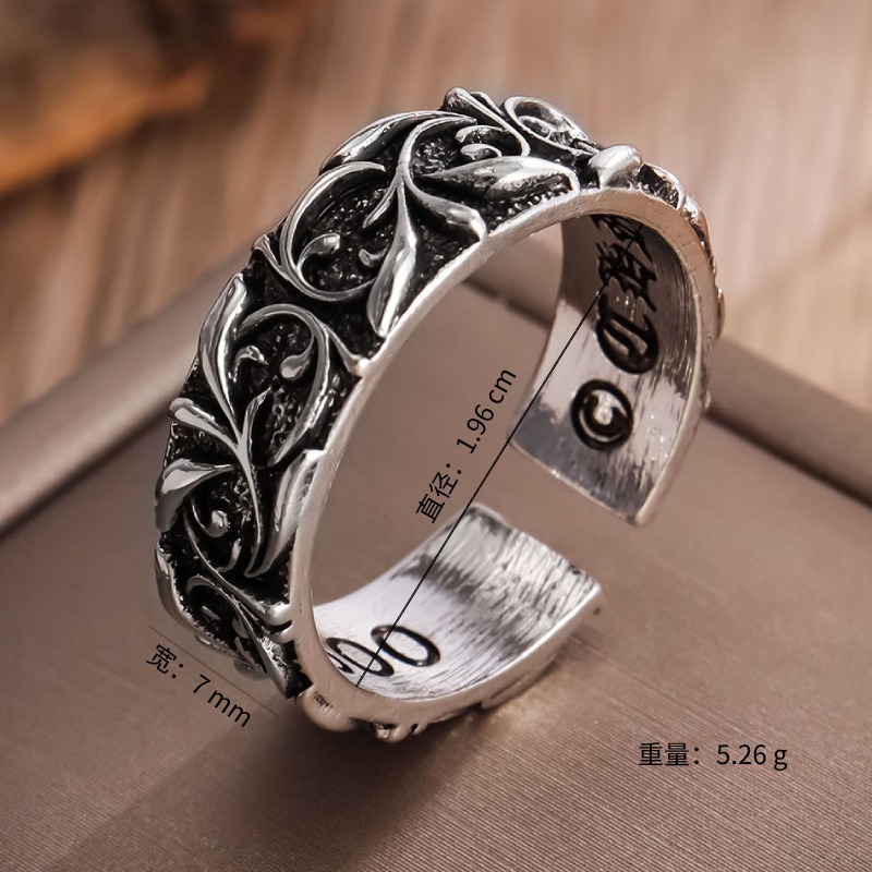 Bague Retro Eternal Ring Silve - огляд і ціна Chrome Hearts Ring