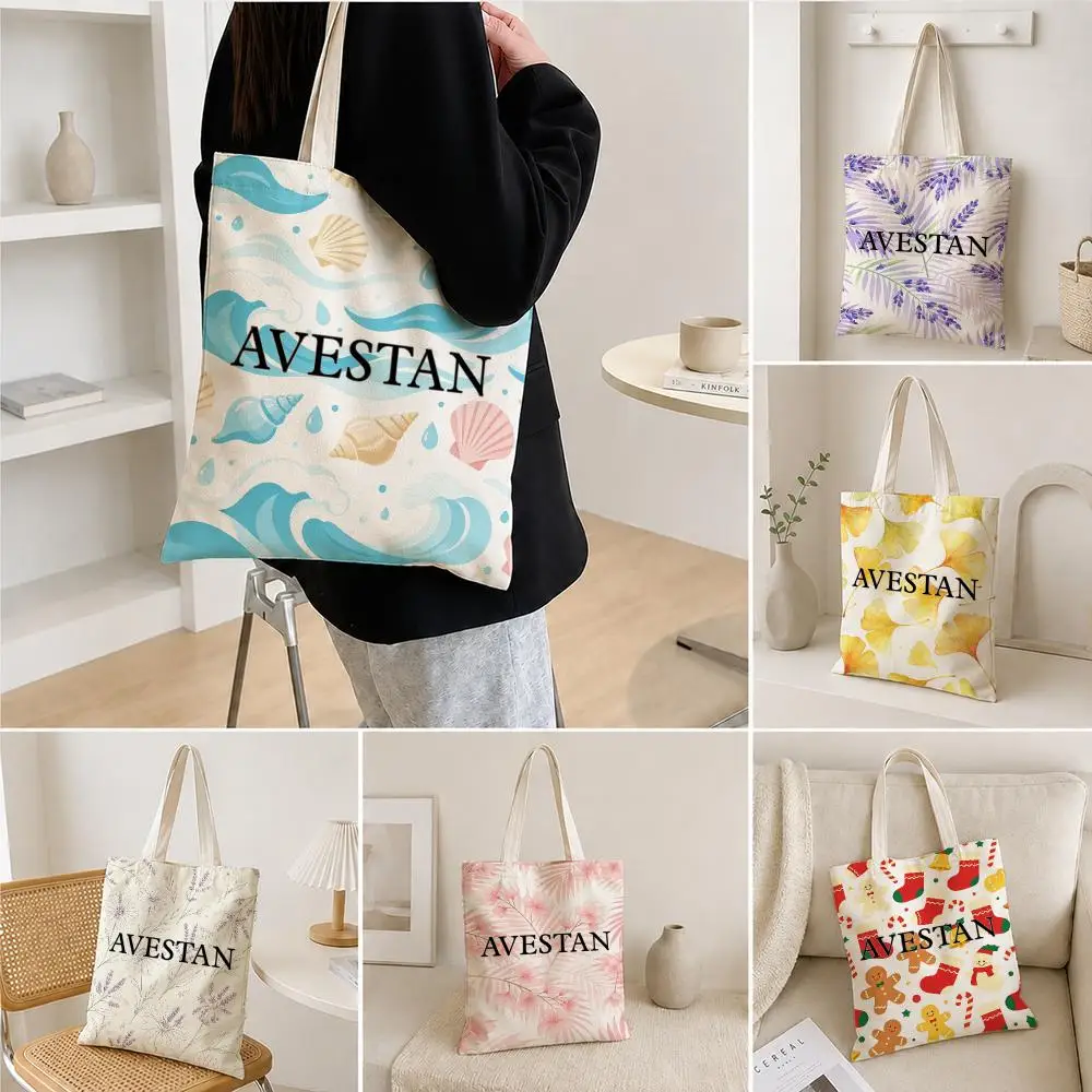 Designer Print Canvas Tote Bag - огляд і ціна Streetwear Brand Bag