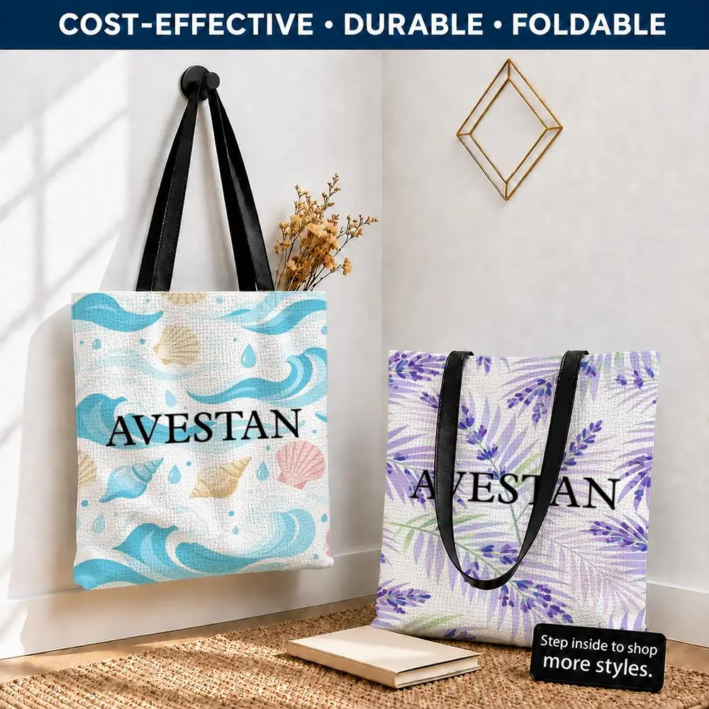 Designer Print Canvas Tote Bag - огляд і ціна Streetwear Brand Bag